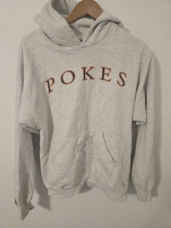 Russell Athletic Other - Vintage Oklahoma State University Pokes Hoodie Russell Mens Medium Oversized